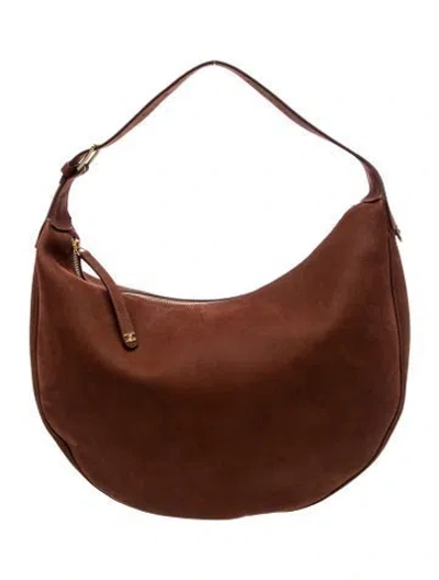 Pre-owned Celine Nubuck Large Lulu 2025 In Brown