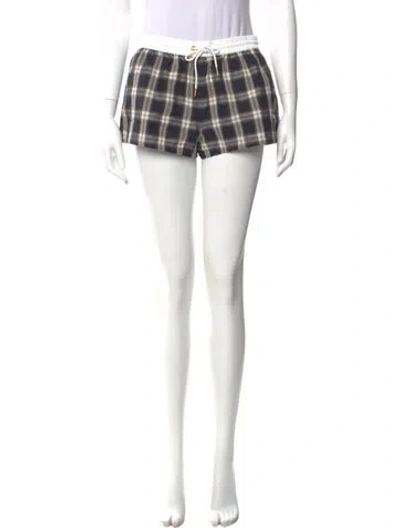 Pre-owned Celine Nylon Mini Shorts In Blue