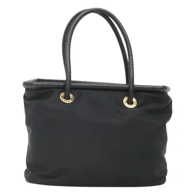 Pre-owned Celine Nylon Tote Bag () In Black