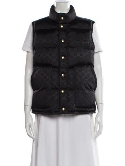 Pre-owned Celine Nylon Vest In Black