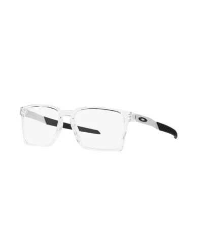 Celine Oakley Men's Exchange Eyeglasses, Ox8055 In Blue On Transparent Blue