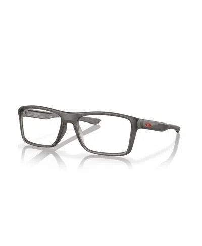 Celine Oakley Men's Rafter Eyeglasses, Ox8178 In Satin Gray Smoke