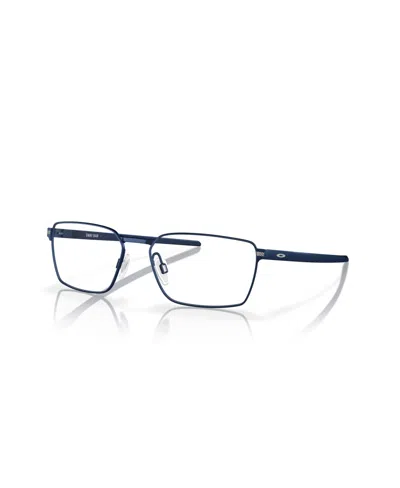 Celine Oakley Men's Sway Bar Eyeglasses, Ox5078 In Matte Navy Blue
