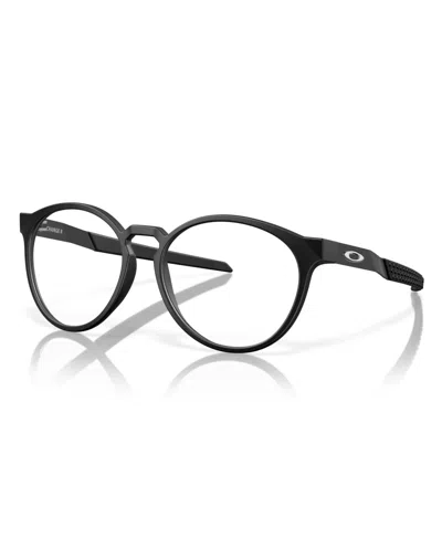 Celine Oakley Round Men's Exchange R Eyeglasses, Ox8184 In Satin Black
