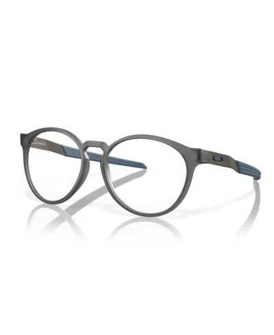 Celine Oakley Round Men's Exchange R Eyeglasses, Ox8184 In Satin Grey Smoke