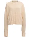 Celine Open Back Knit Sweater In Neutral