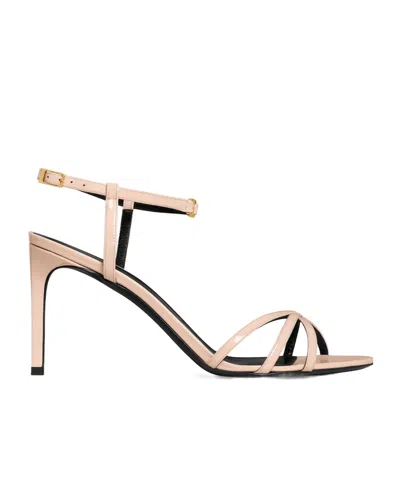 Celine Open-toe High-heeled Sandals In Nude