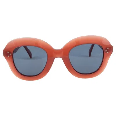 Pre-owned Celine Orange Lola Oval Sunglasses Cl41445s