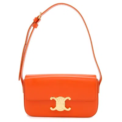 Pre-owned Celine Orange Shoulder Bag ()