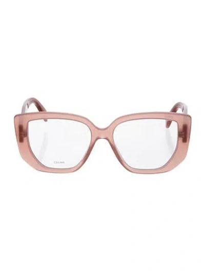 Pre-owned Celine Oversize Eyeglasses In Neutral
