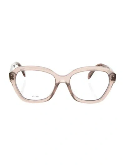 Pre-owned Celine Oversize Eyeglasses In Pink