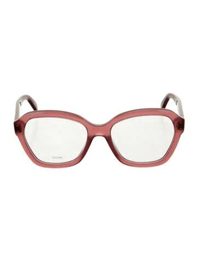 Pre-owned Celine Oversize Eyeglasses In Purple