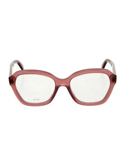 Pre-owned Celine Oversize Eyeglasses In Purple