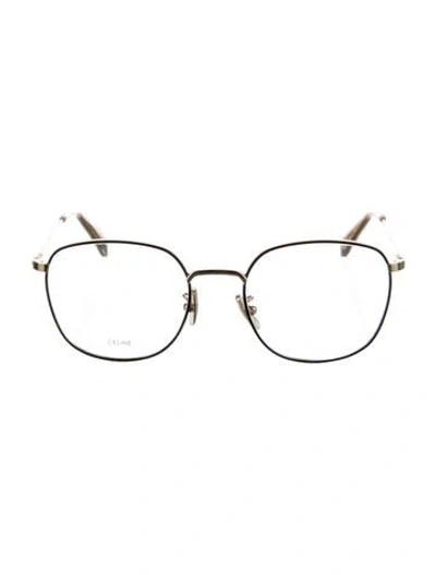 Pre-owned Celine Oversize Eyeglasses W/ Tags In Gold