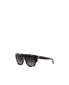 Celine Oversize-frame Tortoiseshell Sunglasses In Black