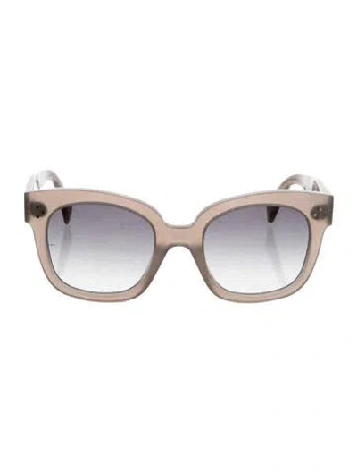 Pre-owned Celine Oversize Gradient Sunglasses