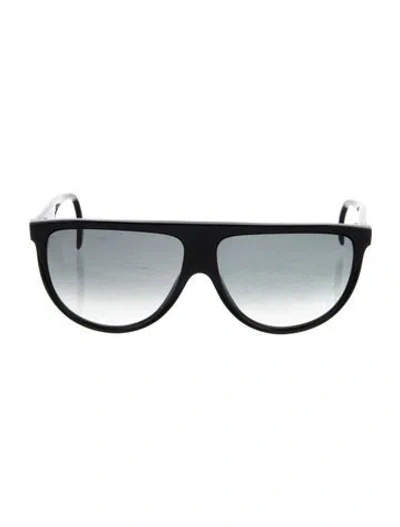 Pre-owned Celine Oversize Gradient Sunglasses In Black