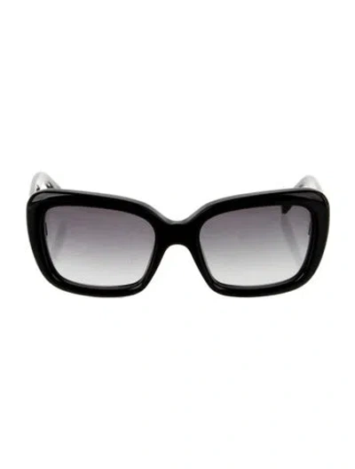 Pre-owned Celine Oversize Gradient Sunglasses In Black