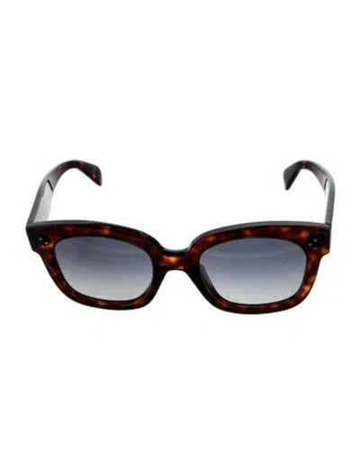Pre-owned Celine Oversize Gradient Sunglasses In Brown