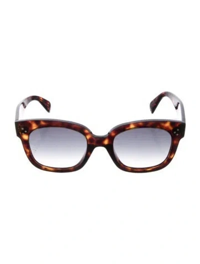 Pre-owned Celine Oversize Gradient Sunglasses In Brown