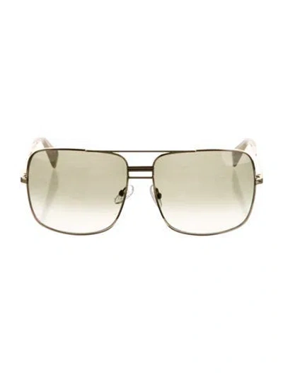Pre-owned Celine Oversize Gradient Sunglasses In Gold