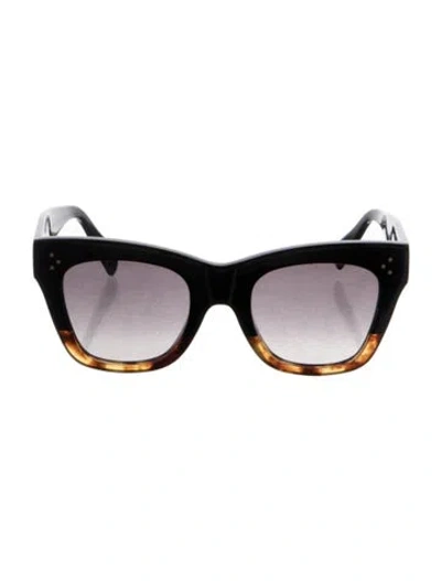 Pre-owned Celine Oversize Gradient Sunglasses In Multi