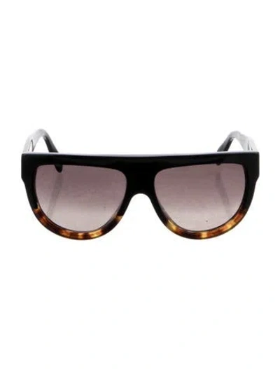 Pre-owned Celine Oversize Gradient Sunglasses In Multi
