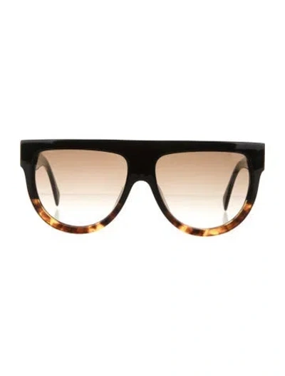 Pre-owned Celine Oversize Gradient Sunglasses In Multi