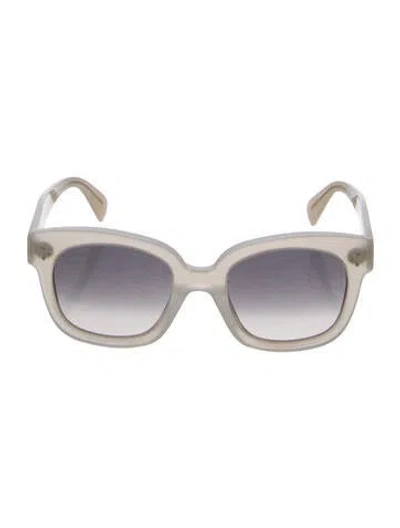 Pre-owned Celine Oversize Gradient Sunglasses In Neutral