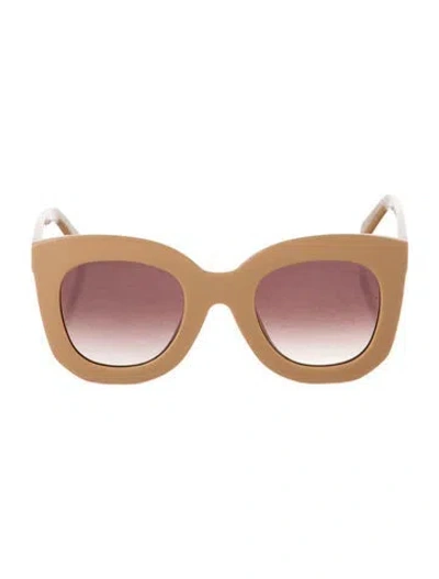 Pre-owned Celine Oversize Gradient Sunglasses In Neutral