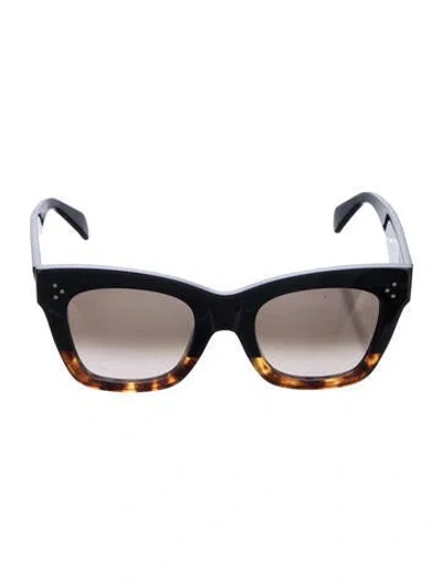Pre-owned Celine Oversize Gradient Sunglasses In Neutral