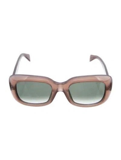 Pre-owned Celine Oversize Gradient Sunglasses In Neutral