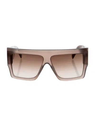 Pre-owned Celine Oversize Gradient Sunglasses In Neutral