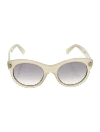 Pre-owned Celine Oversize Gradient Sunglasses In Neutral
