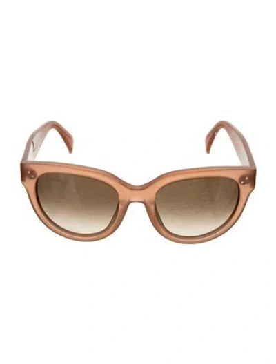 Pre-owned Celine Oversize Gradient Sunglasses In Neutral