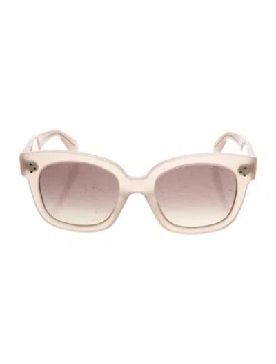 Pre-owned Celine Oversize Gradient Sunglasses In Pink