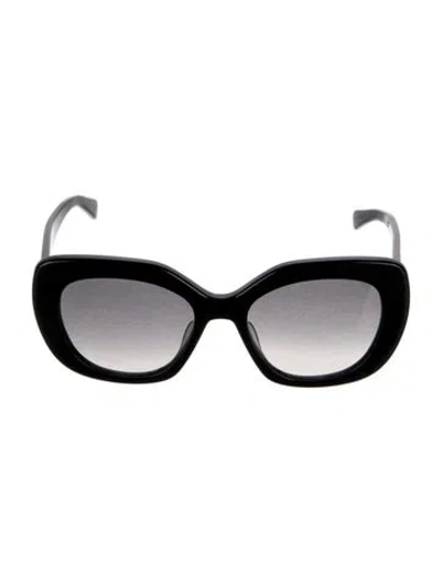 Pre-owned Celine Oversize Gradient Sunglasses Triomphe Sunglasses In Black