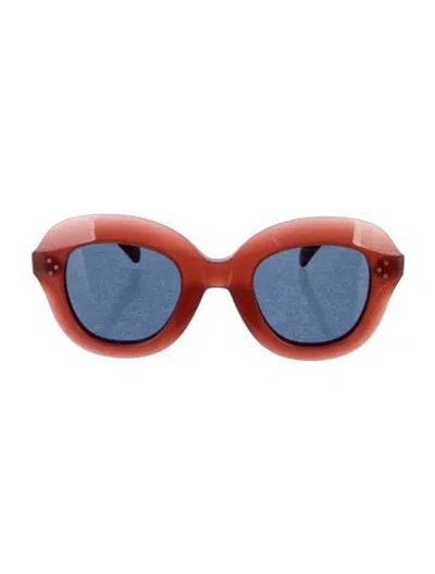 Pre-owned Celine Oversize Mirrored Sunglasses In Neutral