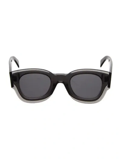 Pre-owned Celine Oversize Tinted Sunglasses In Black
