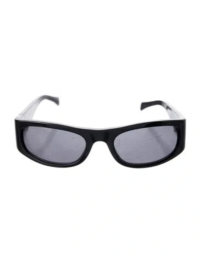 Pre-owned Celine Oversize Tinted Sunglasses In Black