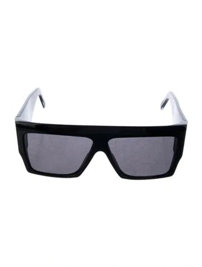 Pre-owned Celine Oversize Tinted Sunglasses In Black