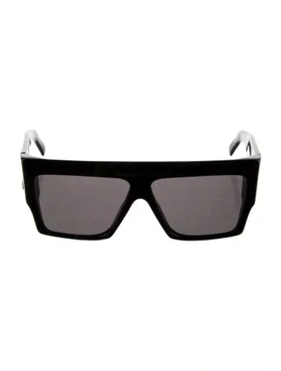 Pre-owned Celine Oversize Tinted Sunglasses In Black