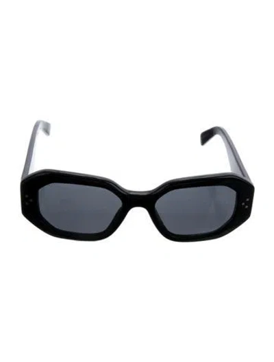 Pre-owned Celine Oversize Tinted Sunglasses In Black