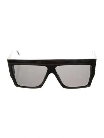 Pre-owned Celine Oversize Tinted Sunglasses In Black
