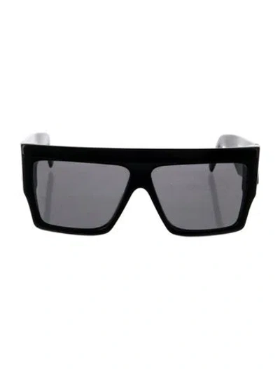 Pre-owned Celine Oversize Tinted Sunglasses In Black