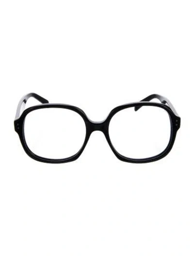 Pre-owned Celine Oversize Tinted Sunglasses In Black