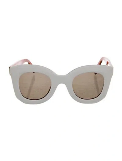 Pre-owned Celine Oversize Tinted Sunglasses In Multi