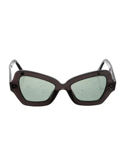 Pre-owned Celine Oversize Tinted Sunglasses In Multi