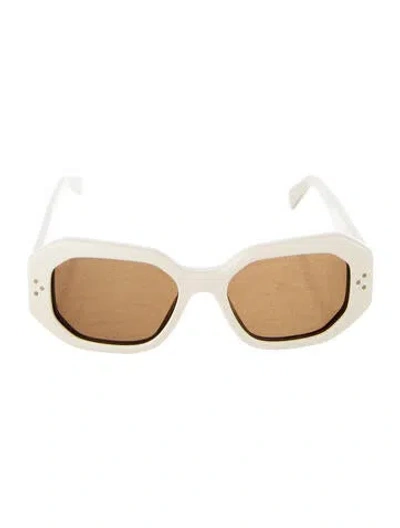 Pre-owned Celine Oversize Tinted Sunglasses In Neutral