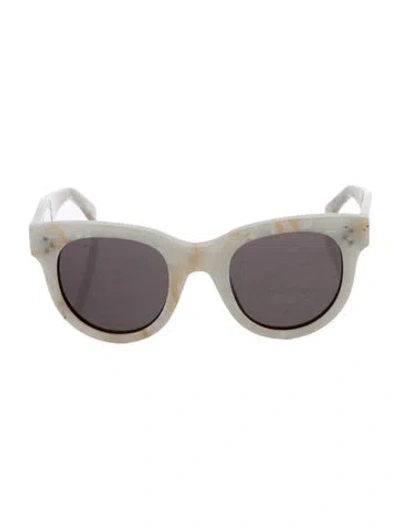 Pre-owned Celine Oversize Tinted Sunglasses In Neutral